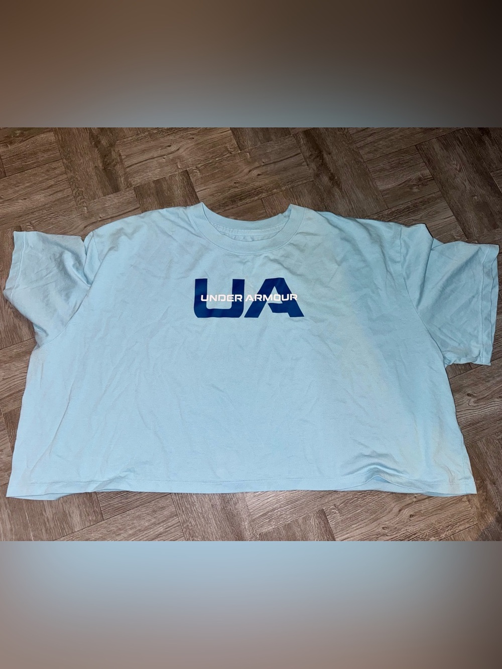 Under Armour Light Blue UA Logo T-Shirt